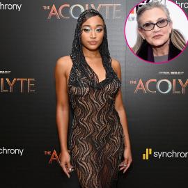 The Acolyte's Amandla Stenberg Reflects on Carrie Fisher's Legacy