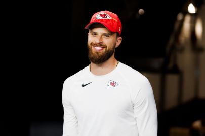 Harrison Butker Walks Red Carpet With Wife After Homemaker Comments