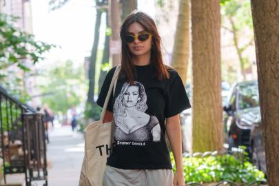 Recreate Emily Ratajkowski's Cozy Chic Jorts for Just $30