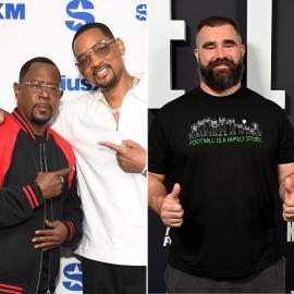Will Smith and Martin Lawrence React to Jason Kelce Not Washing His Feet