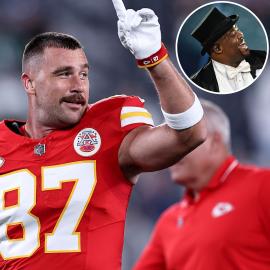 Taylor Swift’s Backup Dancer Kam Reacts ​to Performing With Travis Kelce