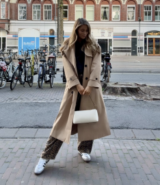 Lightweight Layering Piece! I Wore This Chic Trench Coat All Around Europe