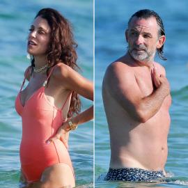 Bethenny Frankel Stuns in One-Piece With German Artist in Saint-Tropez