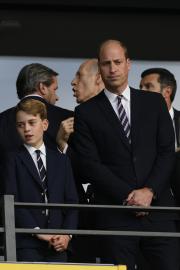 Prince William Takes Son Prince George With Him to Euro Final in Berlin