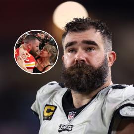 Jason Kelce Is ‘Happy for Everything’ Travis and Taylor Are Doing