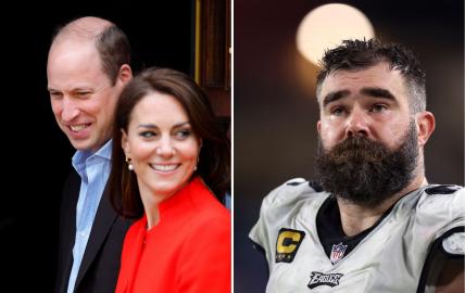 Jason Kelce Praises Royal Parenting ​After Meeting Princess Charlotte