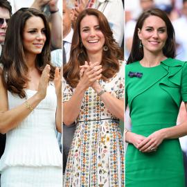 Kate Middleton's Incredible Wimbledon Outfits Over the Years in Photos