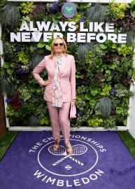 Kim Cattrall Brings Samantha Jones to to Wimbledon