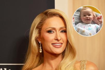 Paris Hilton Takes 'Twin' Daughter London to Namesake English Capital