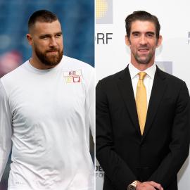 Travis Kelce Tells Michael Phelps Why He Couldn’t Be an Olympic Swimmer