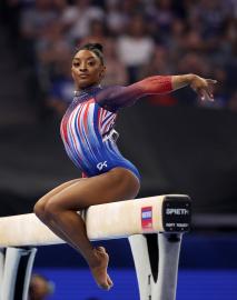 Simone Biles Arrives in Paris Ahead of 2024 Olympics: Photo