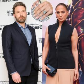 Ben Affleck Had 'Not Going Anywhere' Transcribed on J. Lo's Ring