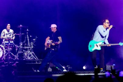 Blink-182 Cancels 2 Stops on Their ‘One More Time’ Tour Due to Illness