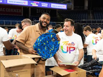 Chicago Celebs and Cradles to Crayons Hold Annual Backpack-A-Thon