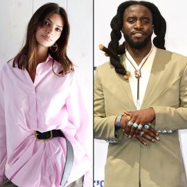 Emily Ratajkowski Spotted Backstage at Shaboozey’s Z100 Summer Bash Set