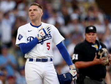 Freddie Freeman Tears Up During Dodgers Return After Son's Health Scare