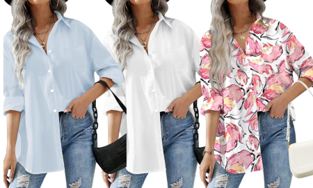 I Wear This $30 Versatile Button-Up Shirt for Every Season