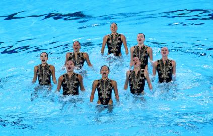 How Does the Women Artistic Swimming Team Keep Their Makeup on Underwater?