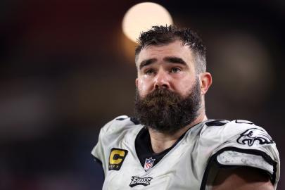 Jason Kelce Sports ‘Emotional Support’ Olympics Beret on ESPN Broadcast
