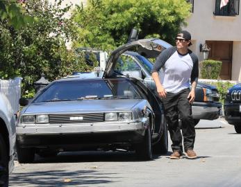Joshua Hall Drives a DeLorean: 'I Am the Biggest Back to the Future Fan'