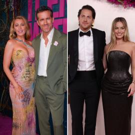 Margot Robbie, Tom Ackerley 'Competing' With Blake Lively, Ryan Reynolds