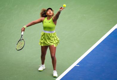 Naomi Osaka Emotionally Reacts to Winning 1st Round at U.S. Open