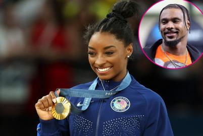 Simone Biles Defends Letting Husband Wear Gold Medal: ‘Leave Us Alone’