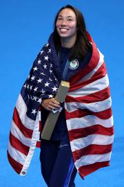 Swimmer Torii Huske Says Athletes Are on Dating Apps in Olympic Village
