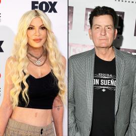 Tori Spelling Says Charlie Sheen Offered Her a 'Hot Crack Pipe' at His Home