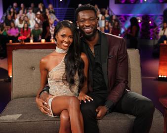 Bachelorette Charity Lawson and Fiance Dotun Put Wedding Planning on Pause