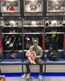 Johnny Gaudreau’s Daughter Noa Shows Off Her Hockey Skills in Cute Video