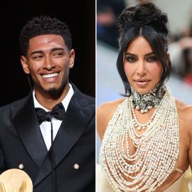 Kim Kardashian Crushing on Real Madrid Player Jude Bellingham