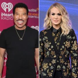 Lionel Richie 'Swooning' Over 'American Idol' Judge Carrie Underwood