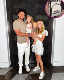 Pregnant Brittany Mahomes Marvels Over Son Bronze's Custom Golf Set