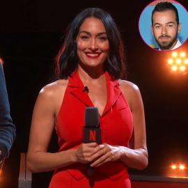 Nikki Garcia Cohosts Hot Dog Eating Contest After Artem Chigvintsev’s Arrest