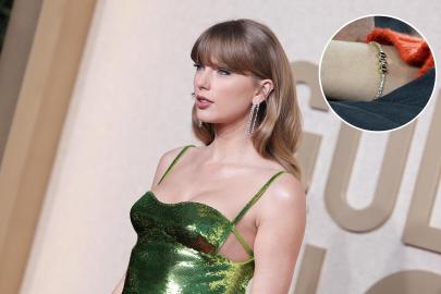 Taylor Swift Rocks 'TNT' Bracelet From Travis at Chiefs Opener: Photos
