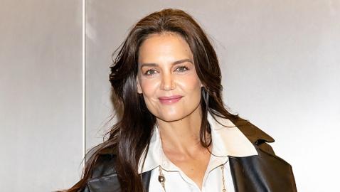 Katie Holmes's Exact Metallic Flats are Now 23% off on Amazon