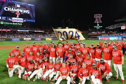 Phillies Party With Their Kids After 1st Division Title Win in 13 Years