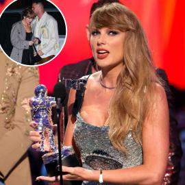 Taylor Swift Thanks 'My Boyfriend' Travis After Winning Top VMAs Prize