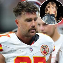 Travis Kelce Looks Bummed in Viral Clip After Taylor Skips Chiefs Game