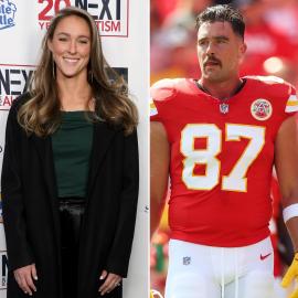Kylie Kelce Found the Cutest Way to Support Travis Kelce at Chiefs Game