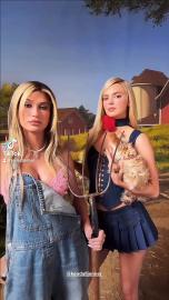 Kendall Jenner and Hailey Bieber Dress up as Paris Hilton, Nicole Richie