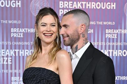 Behati Prinsloo Explains Why Adam Levine Wasn't at VS Fashion Show