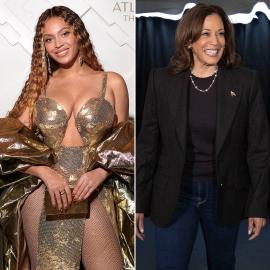 Beyonce and Kelly Rowland Join Forces at Kamala Harris Rally in Houston