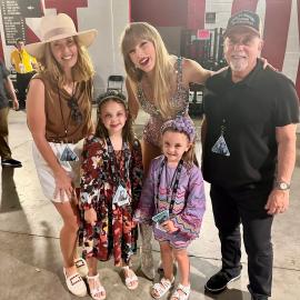 Billy Joel's Daughters Meet Taylor Swift as She Breaks Miami Stadium Record