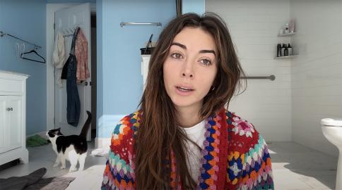 Brianna Chickenfry’s Colorful Breakup Crochet Robe Goes Viral and Sells Out