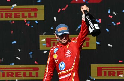 Ferrari Driver Charles Leclerc Wins F1 US Grand Prix