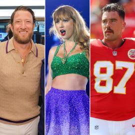 Dave Portnoy Thinks Taylor Swift's Dancer Is Dating Travis Kelce’s Pal