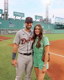 Detroit Tigers' Matt Vierling and Girlfriend Allie's Relationship Timeline