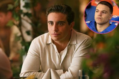 Jake Cannavale Had 'Hilarious' Moment Filming Love Scene With Josh Rivera